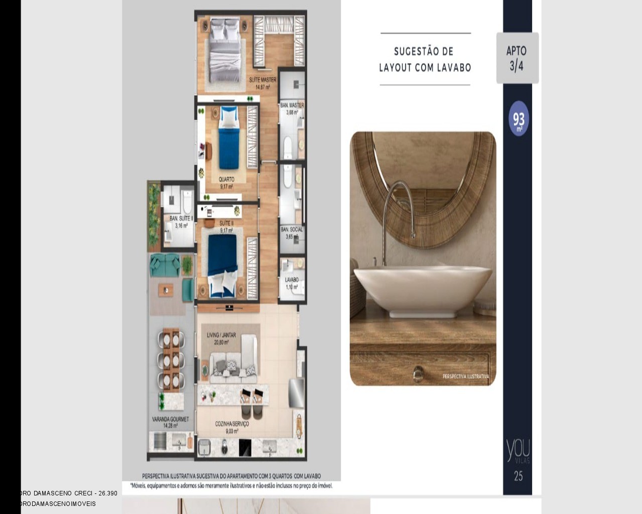 Apartamento à venda com 2 quartos, 68m² - Foto 65