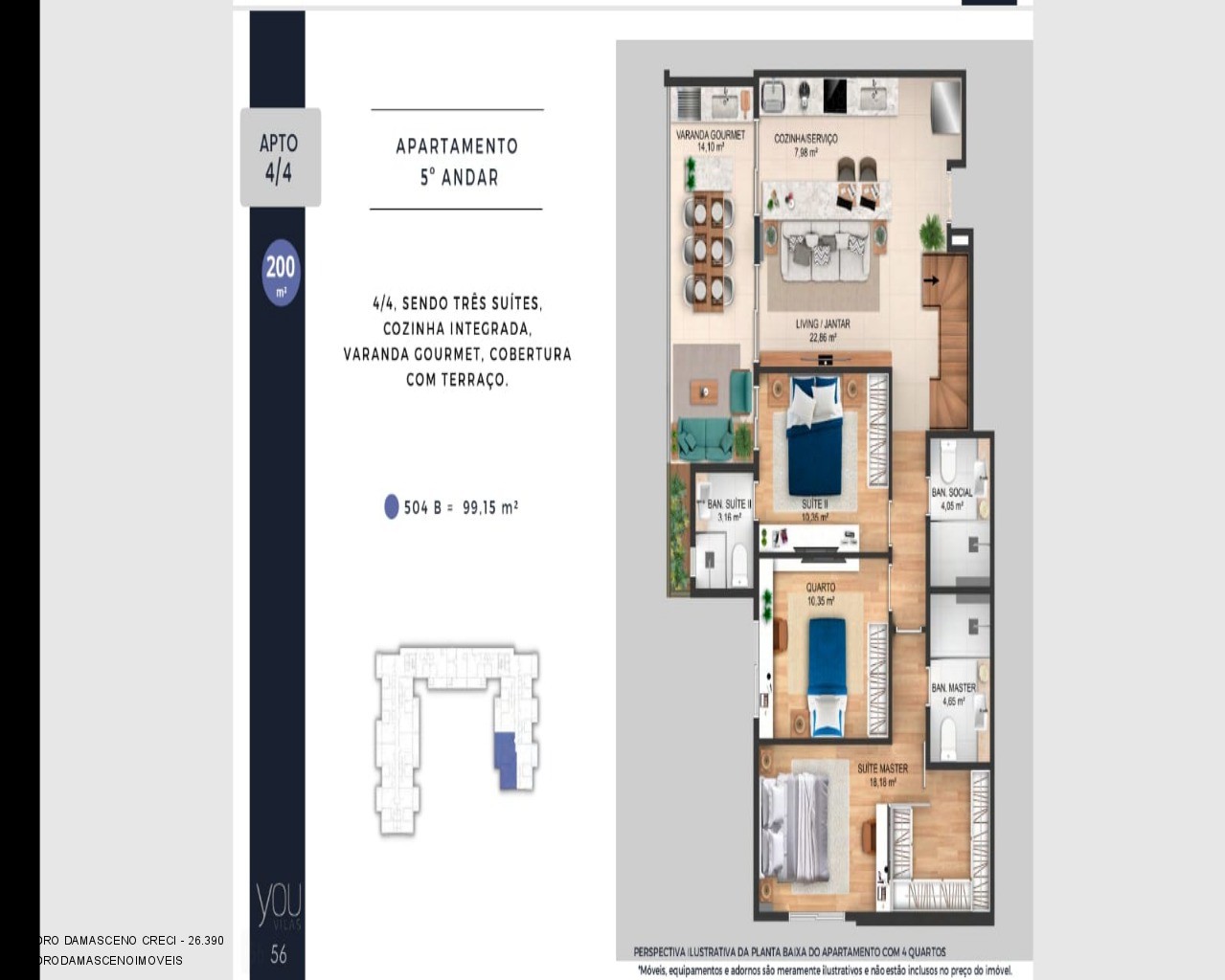 Apartamento à venda com 2 quartos, 68m² - Foto 16