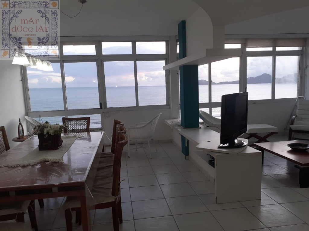 Apartamento encantador com uma vista incrível do 14º andar e de frente para o mar. - Embare - Santos/SP