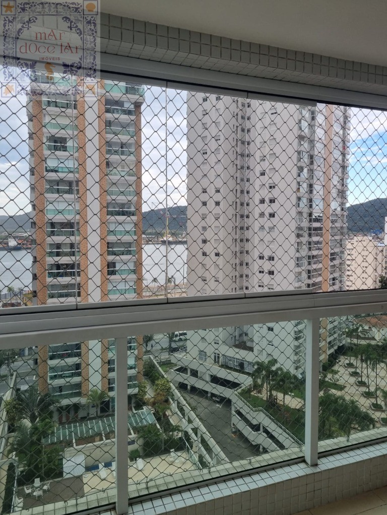 Apartamento com 3 dorms para locação, num dos melhores condomínios-clube de Santos! Na Ponta da Praia, Santos-SP