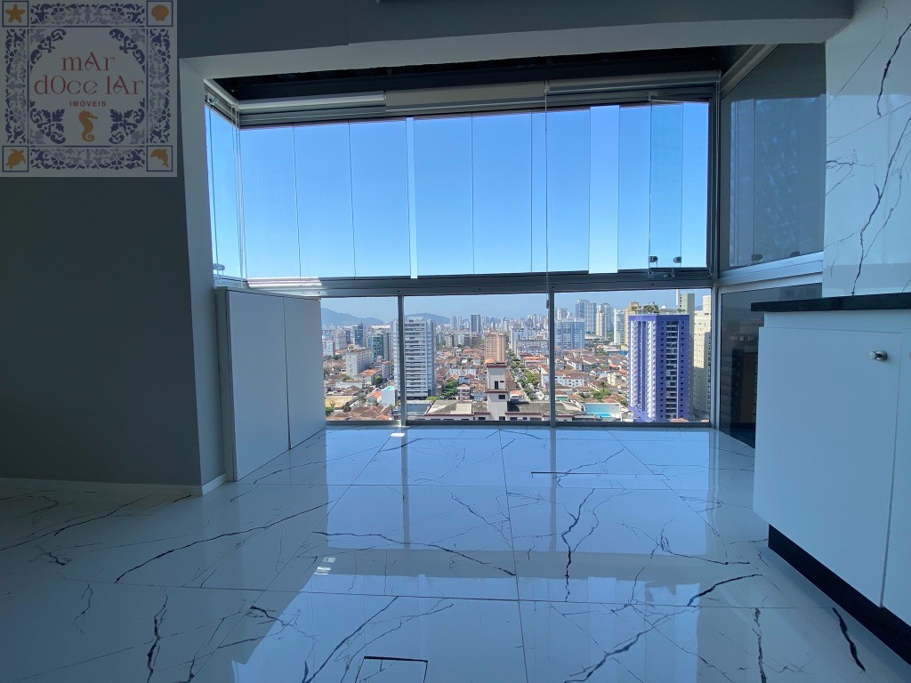 Venda Apartamento Santos SP - mAr dOce lAr - moderno, vista panorâmica do porto, excelente localização.