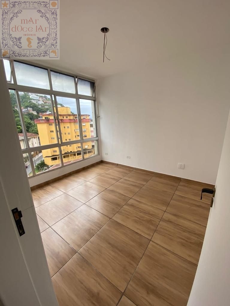 Venda Apartamento Santos SP - mAr dOce lAr - 180 metros da praia, andar alto excelente localização.