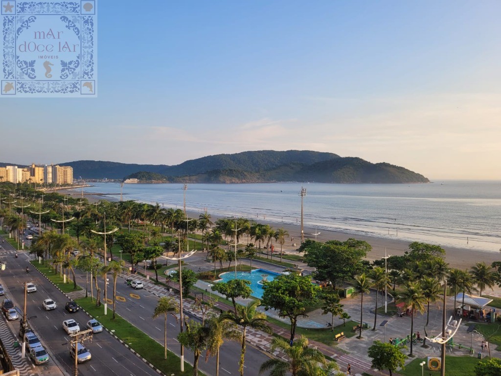 Venda Apartamento Santos SP - mAr dOce lAr em frente à praia com vista mar espetacular no bairro Aparecida em frente à fonte do sapo.