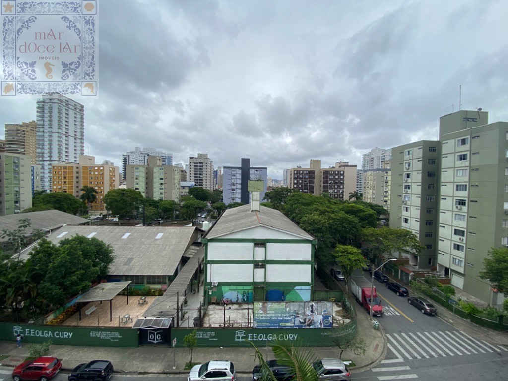 Venda Apartamento Santos SP - mAr dOce lAr no Jau com garagem fechada, elevador e condomínio de baixo valor a 900m da praia de Aparecida e Embare.