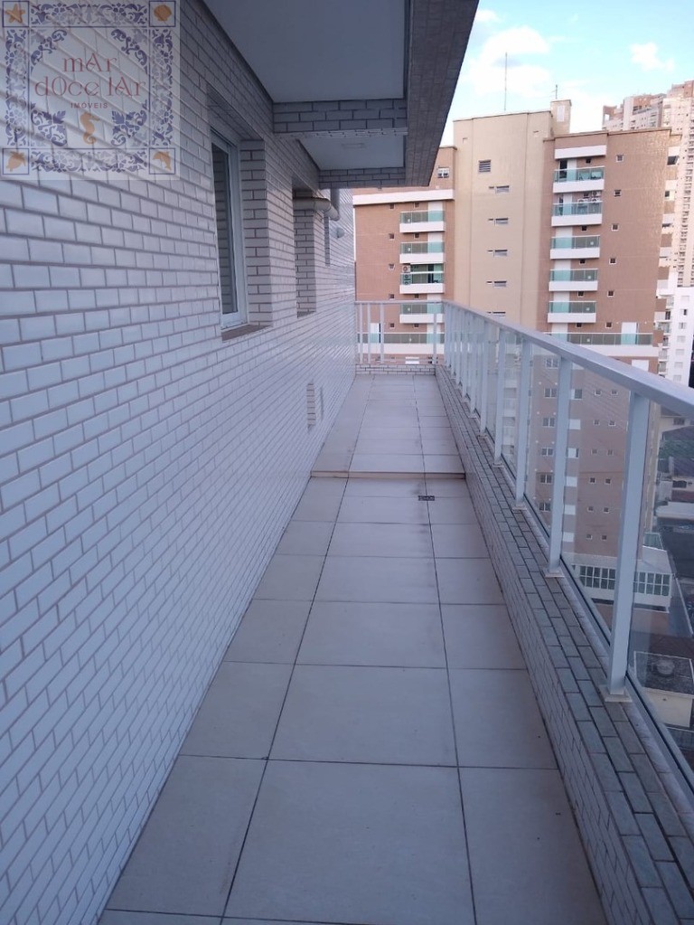 Venda Apartamento Santos SP - mAr dOce lAr garden em andar alto e lazer na cobertura, localizado no Boqueirão.