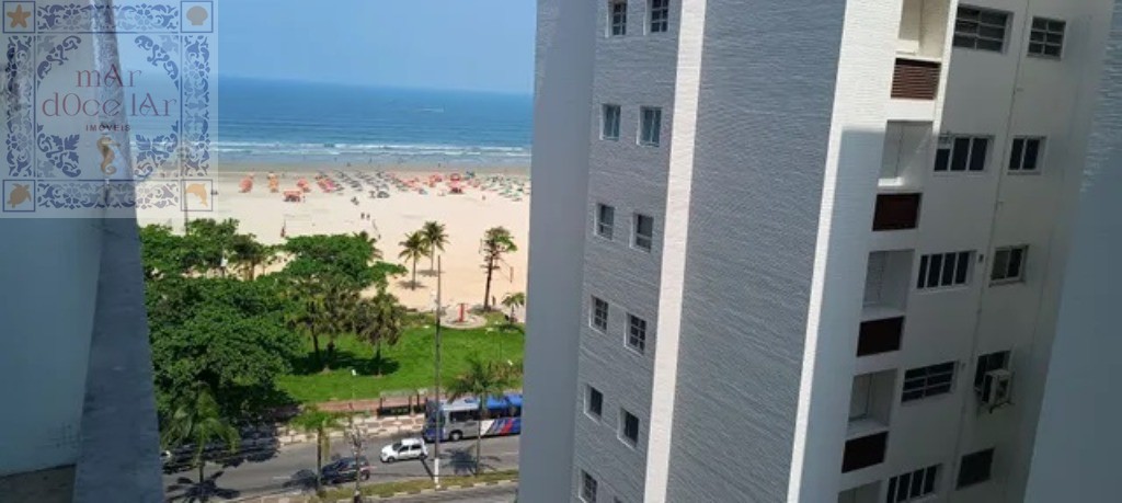 Venda Apartamento Santos SP - mAr dOce lAr Venha se encantar com este maravilhoso apartamento no bairro Gonzaga, com vista para o mar e uma varanda