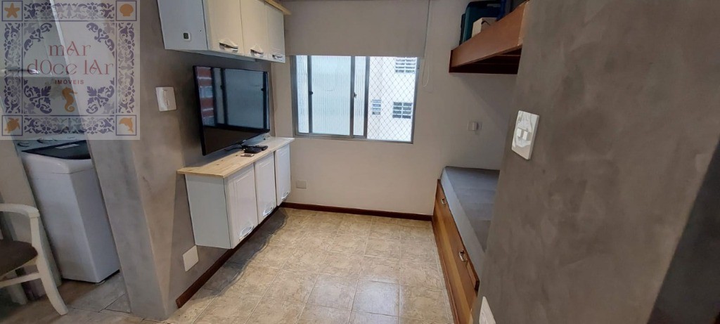 Venda Apartamento Mobiliado em  Santos SP - mAr dOce lAr mobiliado a duas quadras da praia do Gonzaga.