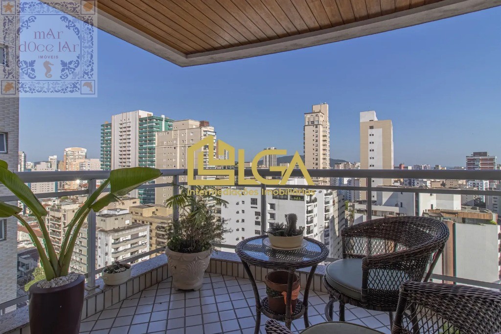 Venda Apartamento Santos, SP - mAr dOcE lAr com VISTA PANORÂMICA, 104m2 no Boqueirão, Santos.