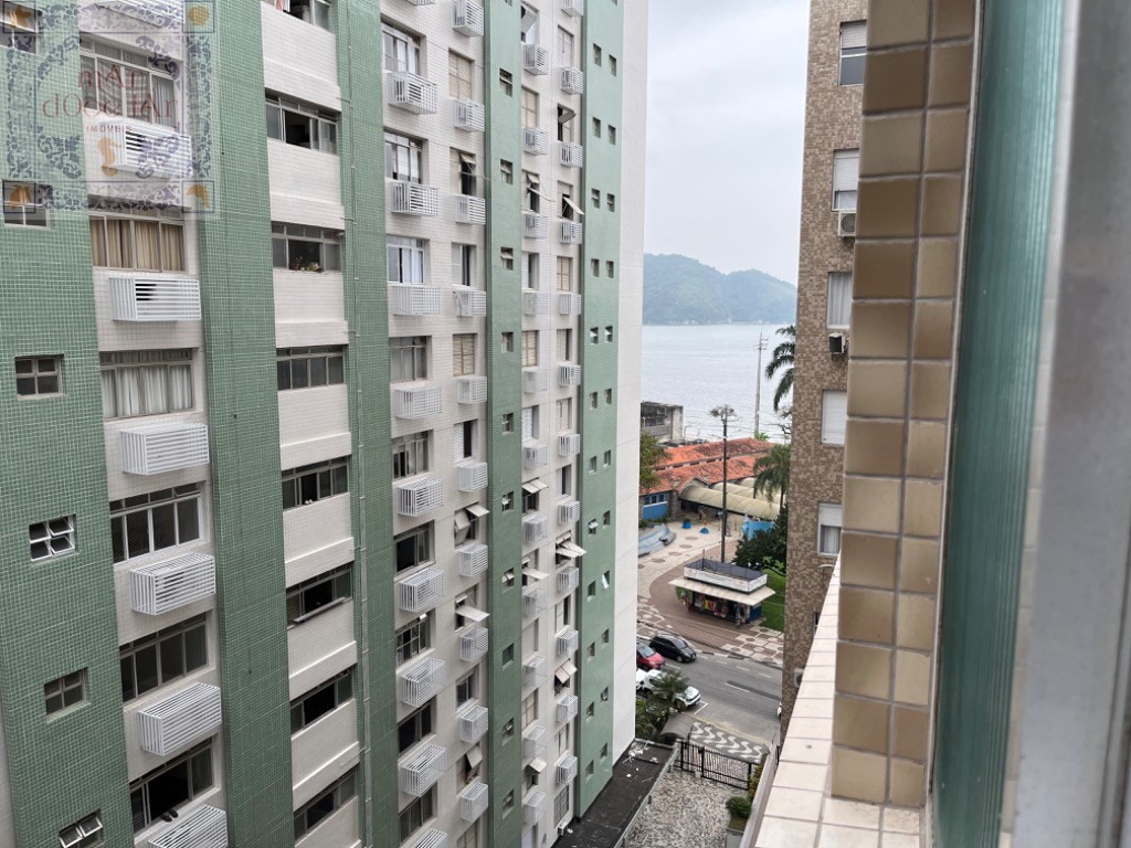 Venda Apartamento Santos SP - mAr dOce lAr com vista mar e pé na areia na Ponta da Praia