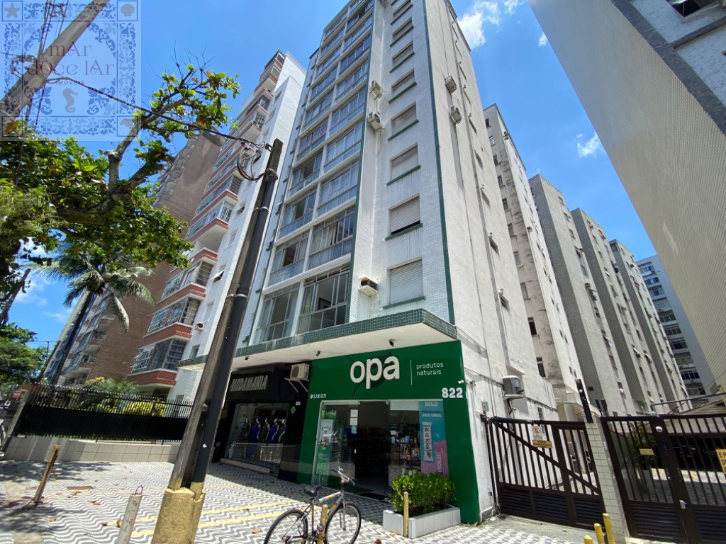 Apartamento com 2 quartos na Quadra da Praia do Boqueirão em Santos / SP