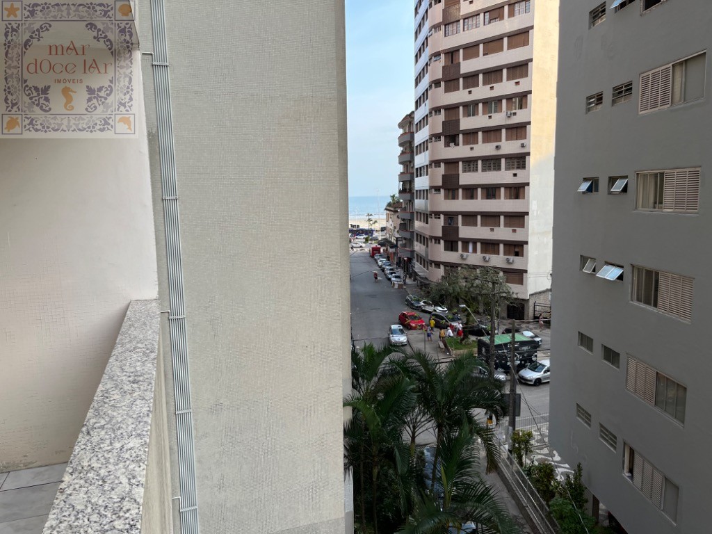 Venda Apartamento Santos SP -  mAr dOce lAr com varanda vista mar a apenas 1 quadra (150m) da praia de José Menino e da praia de surf de Itararé.