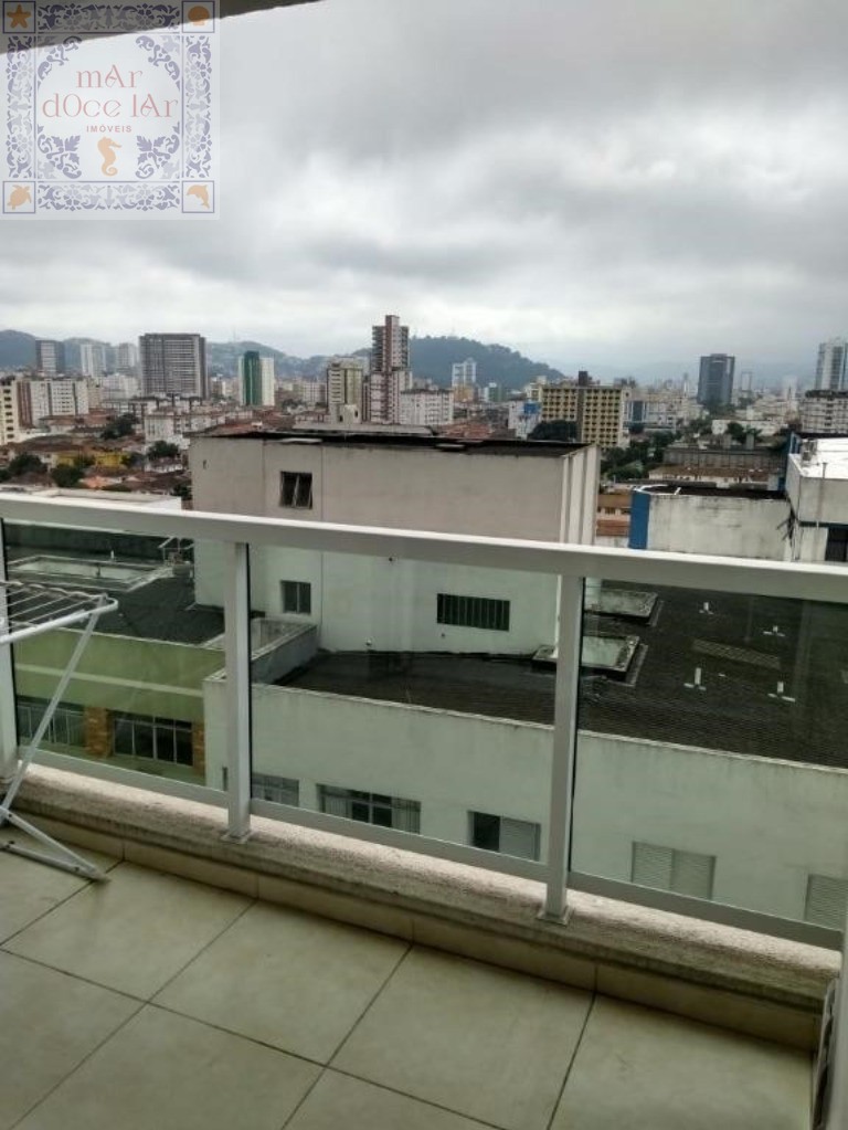 Apartamento clube com lazer completo com 1 suíte para locação - Boqueirão - Santos/SP