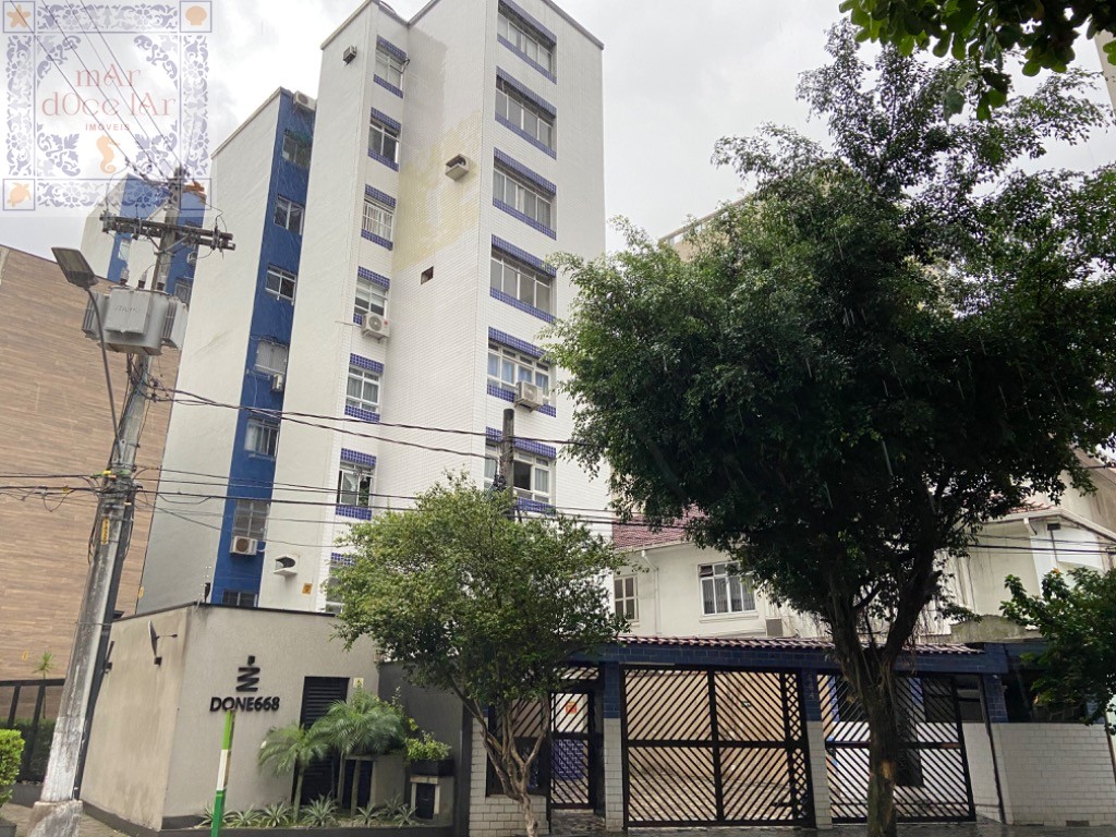 Venda Kitnet Santos SP - mAr dOce lAr para uso misto veraneio e ou aluguel de temporada (AIRBNB) no edifício Jardim da América na Ponta da Praia.