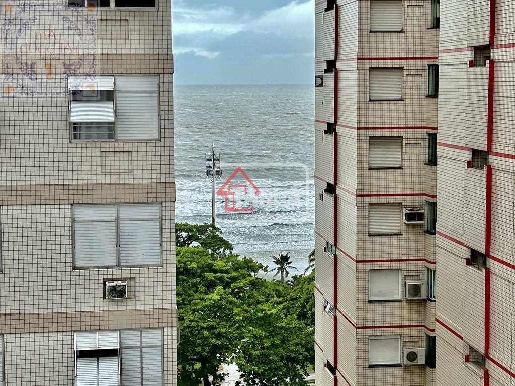 Venda Apartamento Santos SP - mAr dOce lAr com 130m2 totais, Beira Mar e Lazer completo no Embaré!