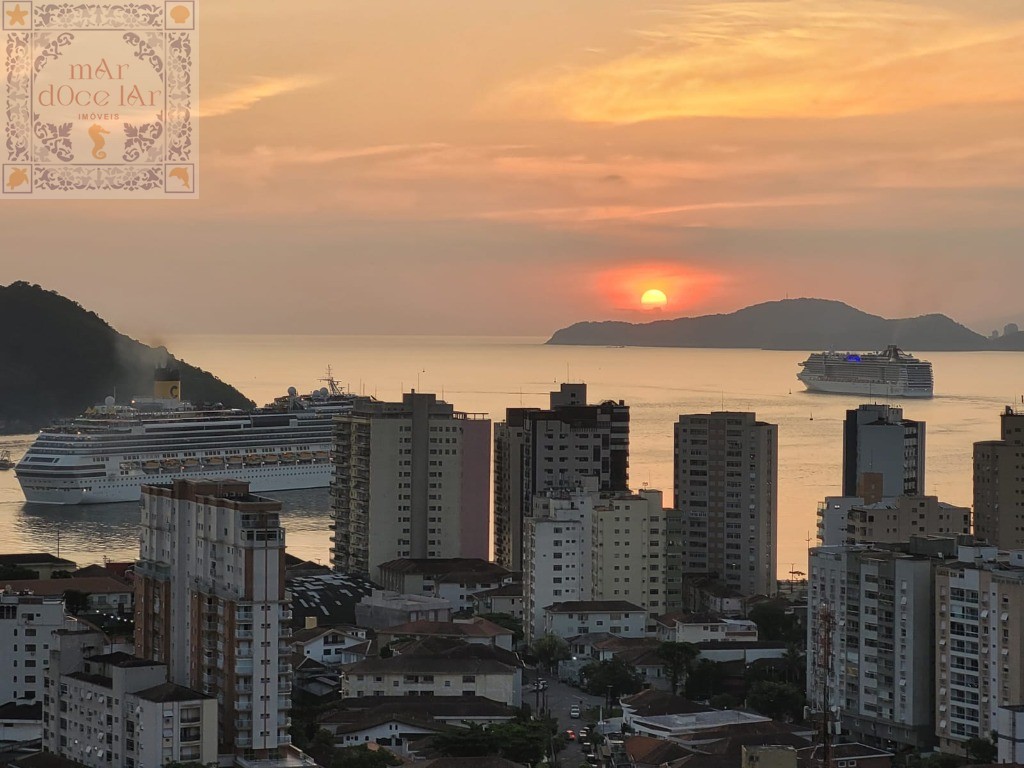 Venda Apartamento Santos SP - mAr dOce lAr 500m do mar, possivel porteira fechada, na Ponta da Praia!