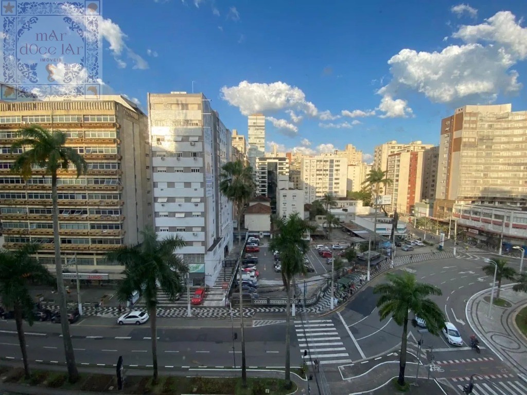 Aluguel Sala Comercial Santos SP - mAr dOce lAr em edifício comercial na Av Ana Costa, no bairro Gonzaga!