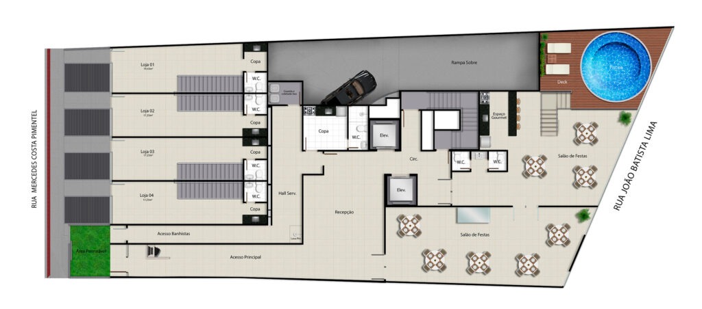 Apartamento à venda com 2 quartos, 69m² - Foto 9