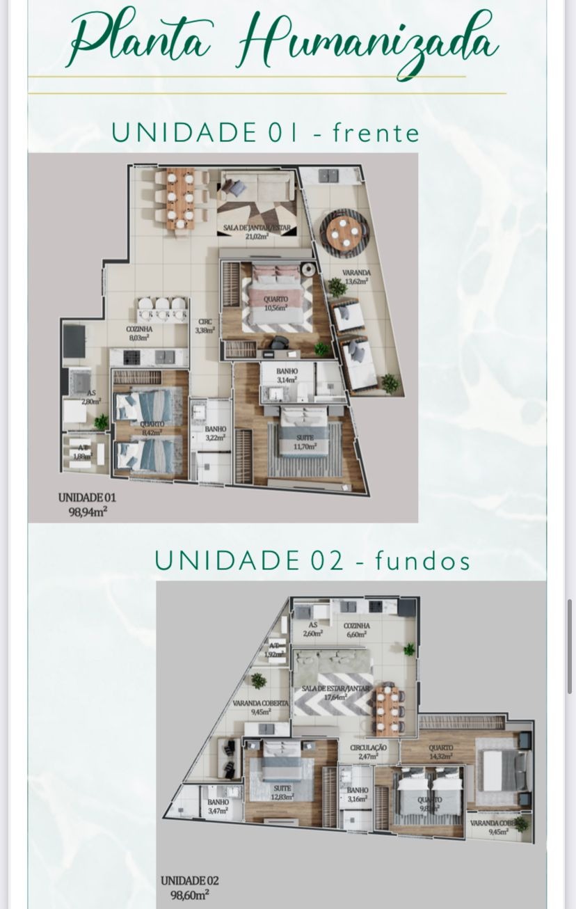 Apartamento à venda com 3 quartos, 98m² - Foto 12