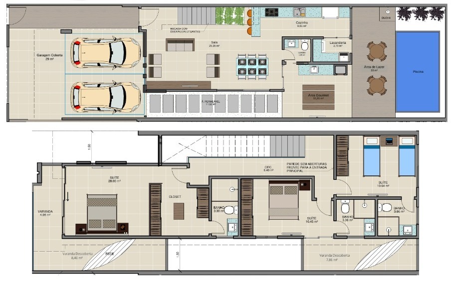 Casa à venda com 3 quartos, 166m² - Foto 4