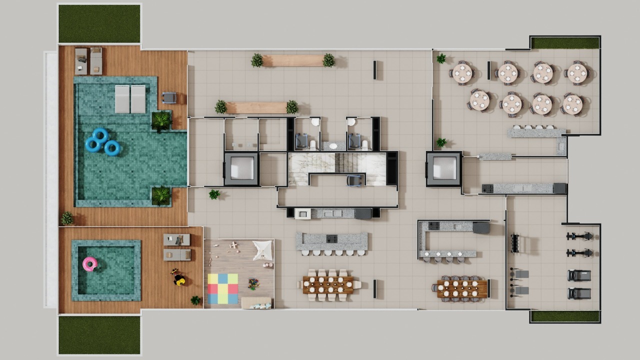 Apartamento à venda com 2 quartos, 61m² - Foto 5