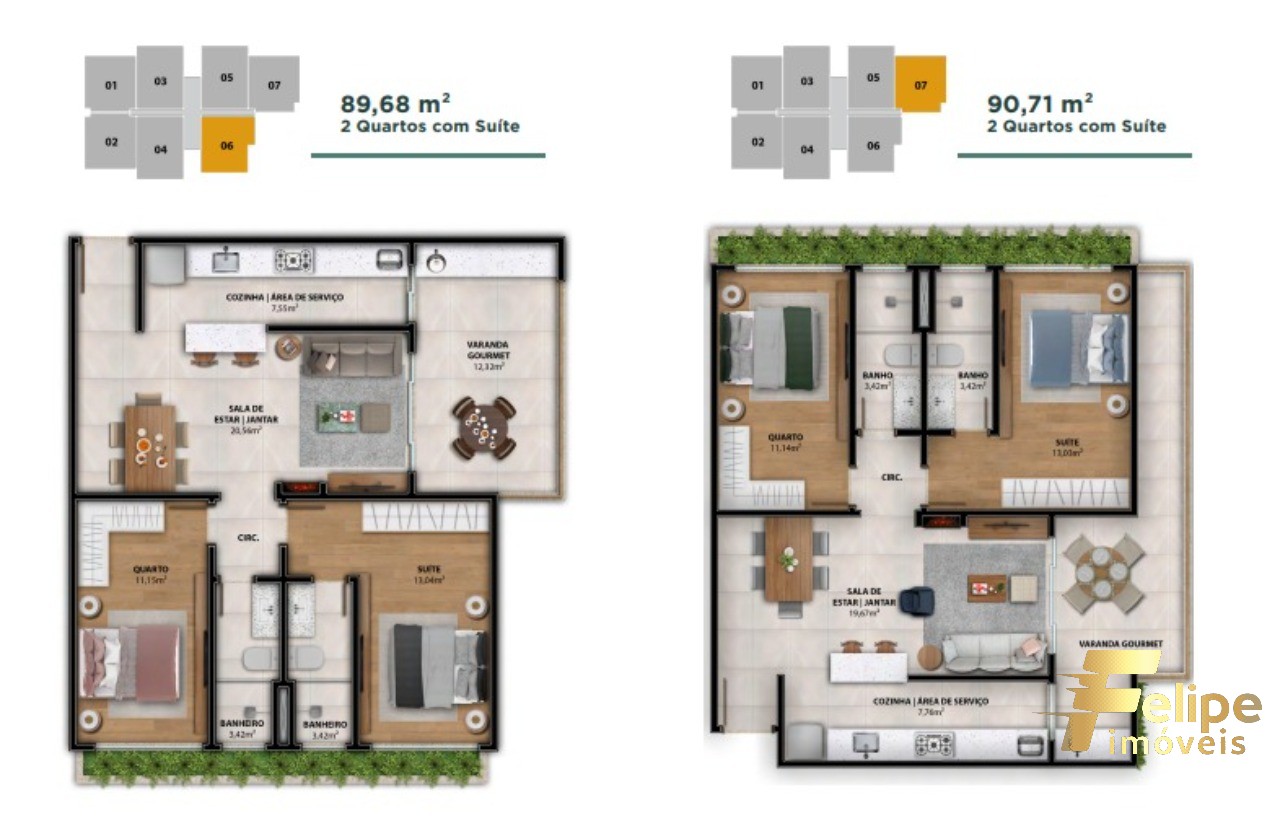 Apartamento à venda com 2 quartos, 121m² - Foto 25