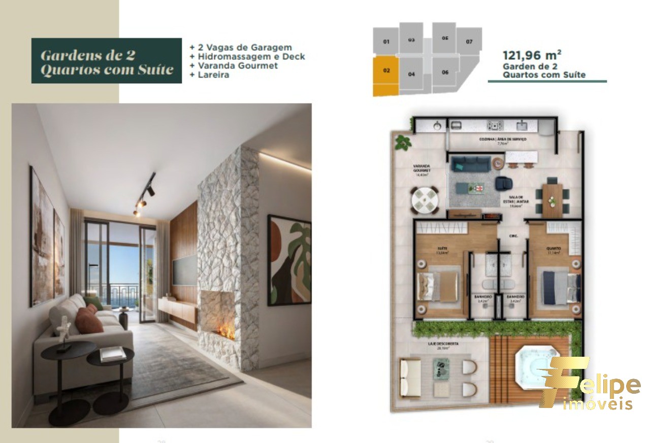 Apartamento à venda com 2 quartos, 121m² - Foto 26