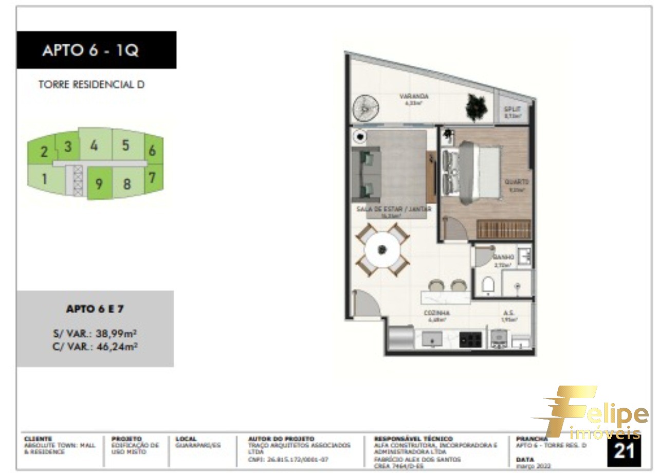 Apartamento à venda com 3 quartos, 130m² - Foto 19