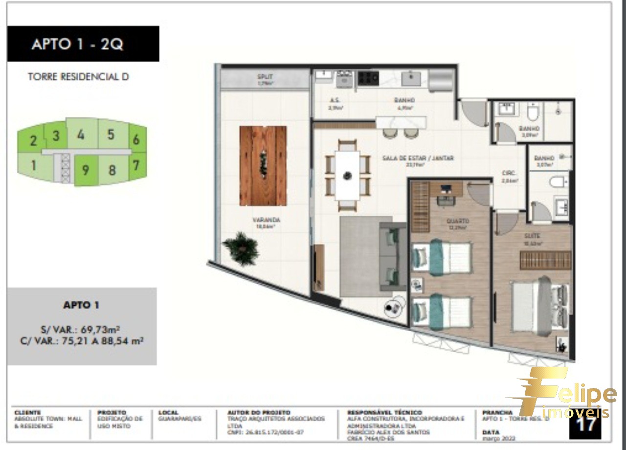 Apartamento à venda com 3 quartos, 130m² - Foto 23