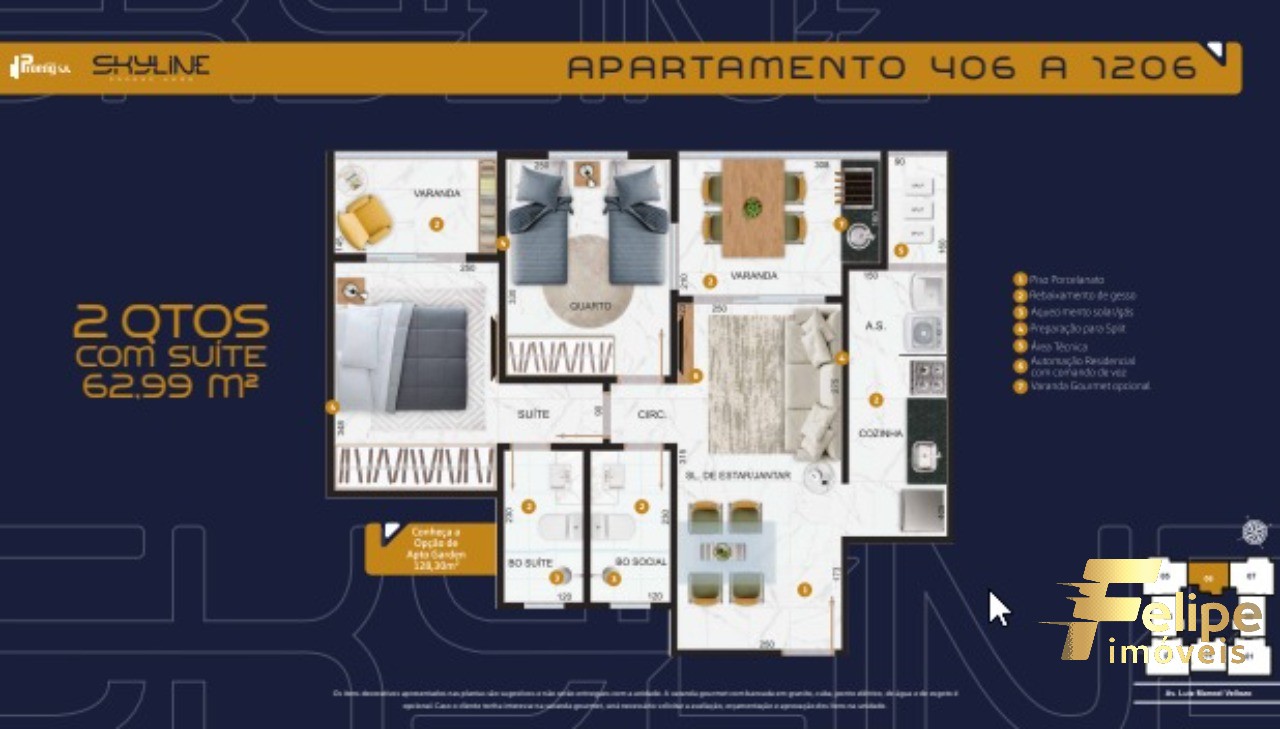 Apartamento à venda com 3 quartos, 82m² - Foto 30