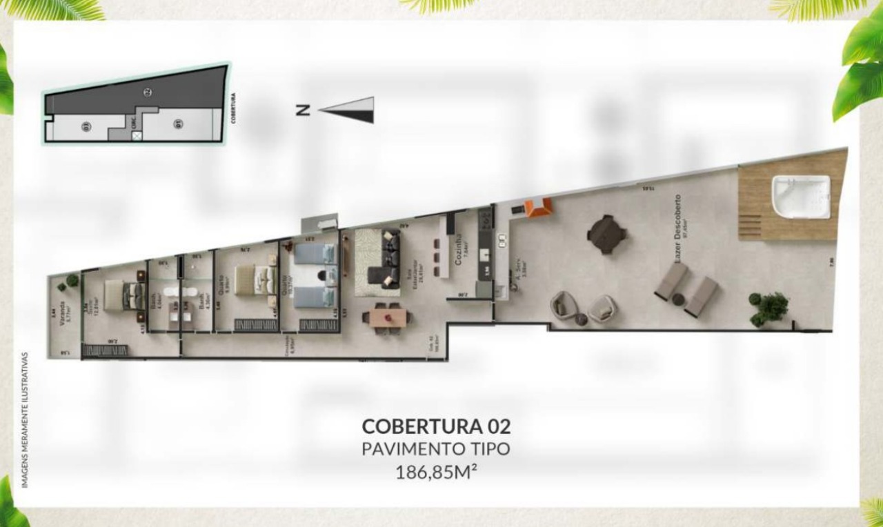 Apartamento à venda com 3 quartos, 94m² - Foto 7