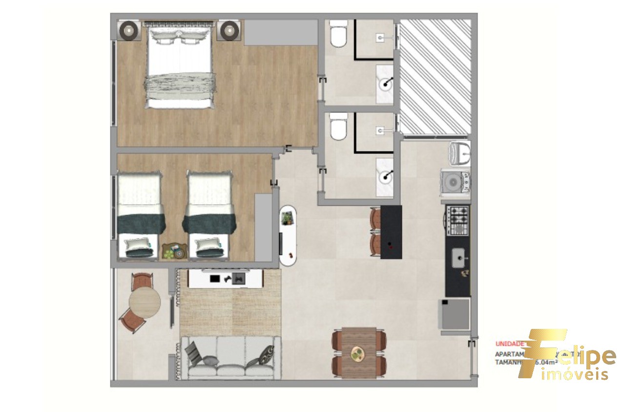 Apartamento à venda com 3 quartos, 95m² - Foto 12