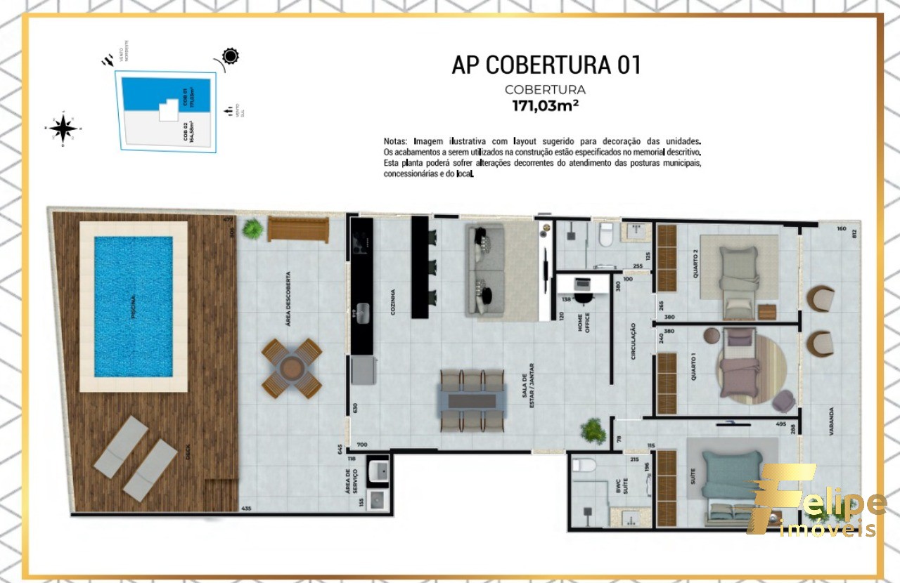 Apartamento à venda com 2 quartos, 80m² - Foto 9