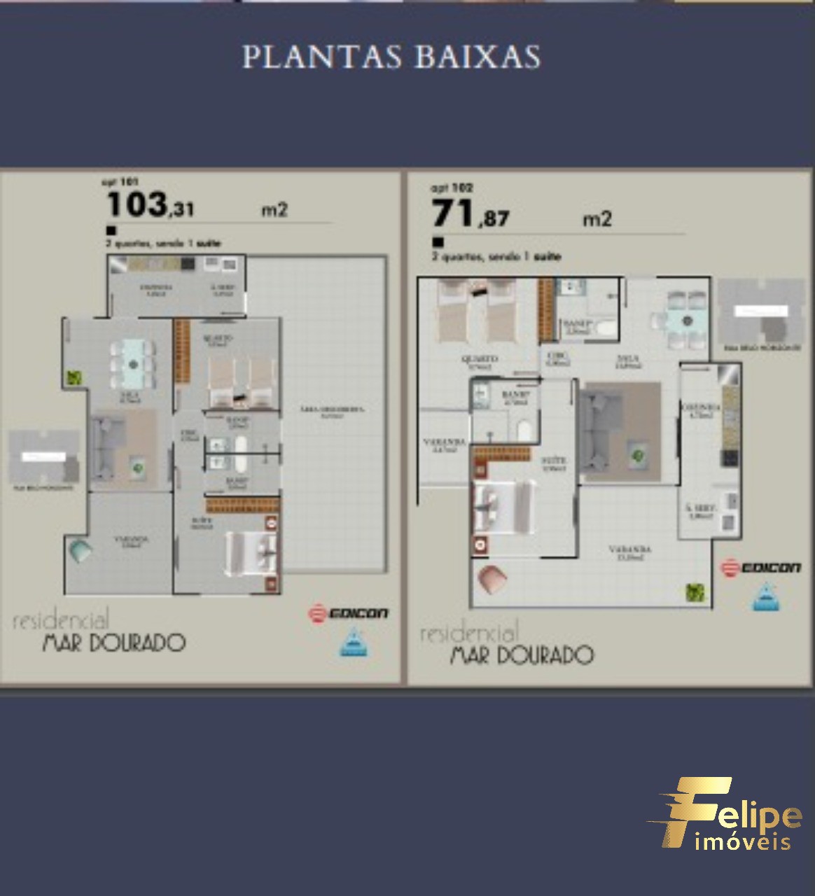 Apartamento à venda com 2 quartos, 66m² - Foto 7