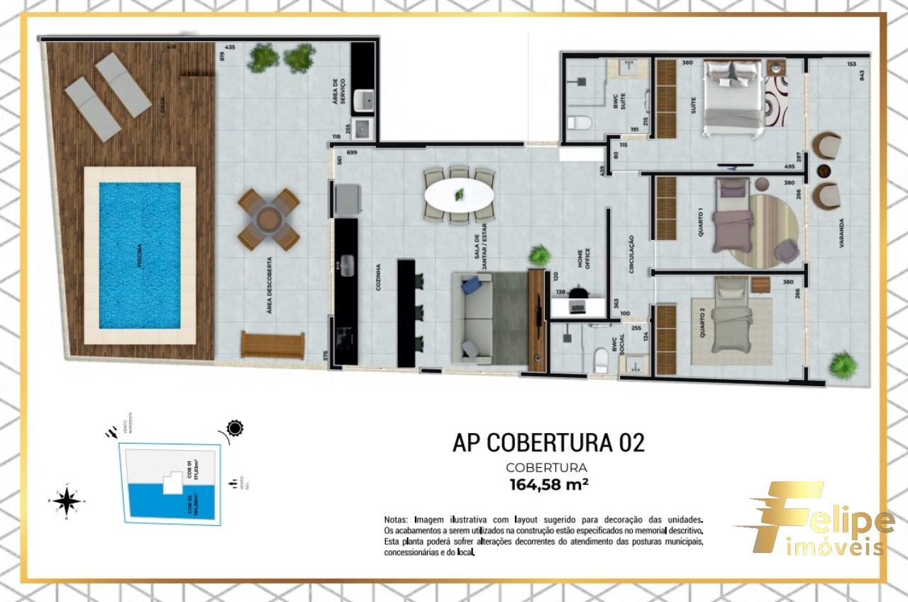 Apartamento à venda com 2 quartos, 80m² - Foto 10