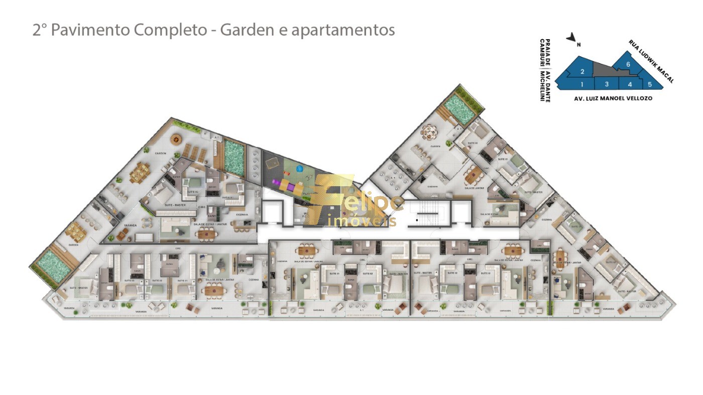 Apartamento à venda com 3 quartos, 142m² - Foto 17