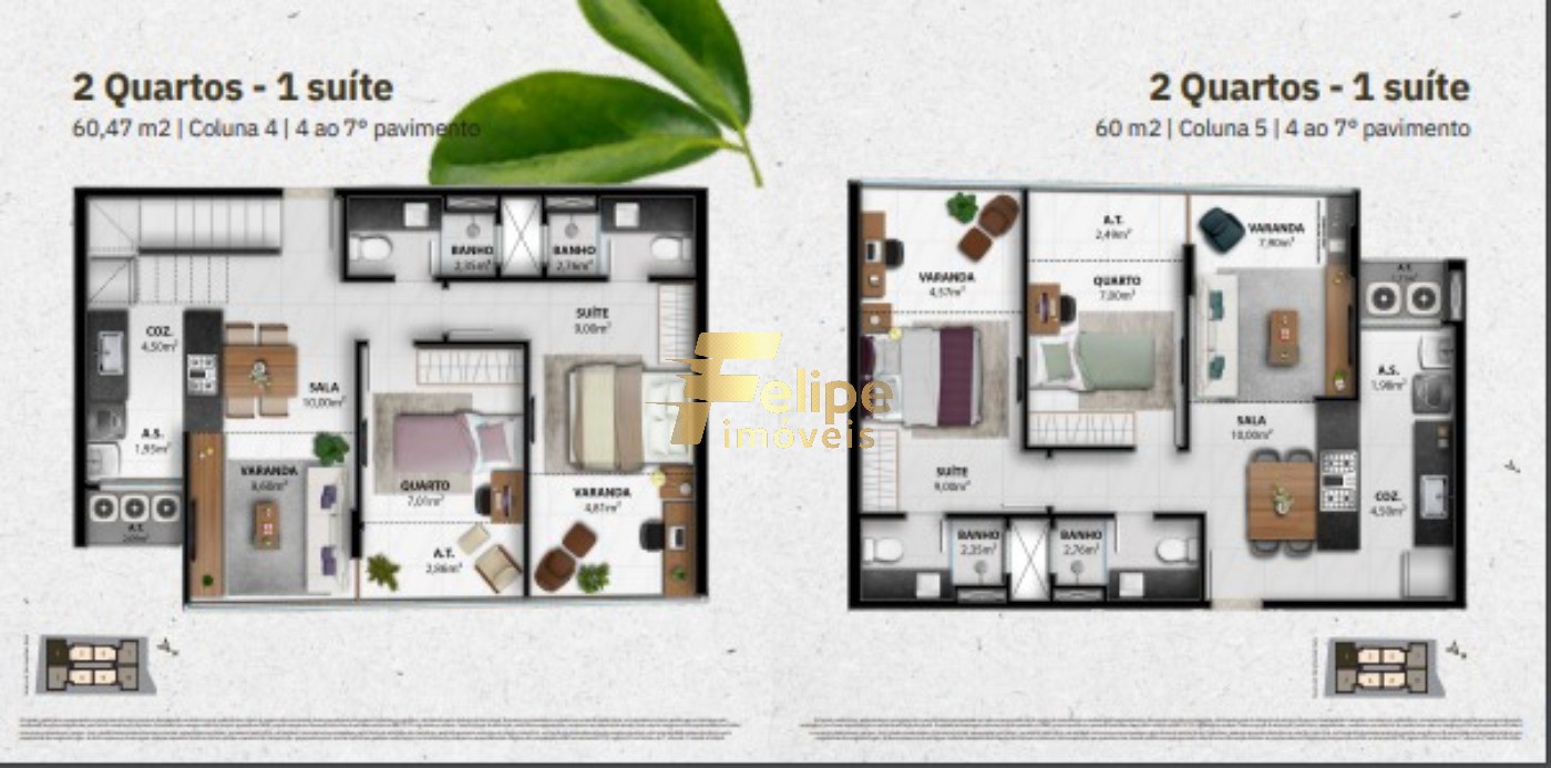 Apartamento à venda com 3 quartos, 81m² - Foto 5