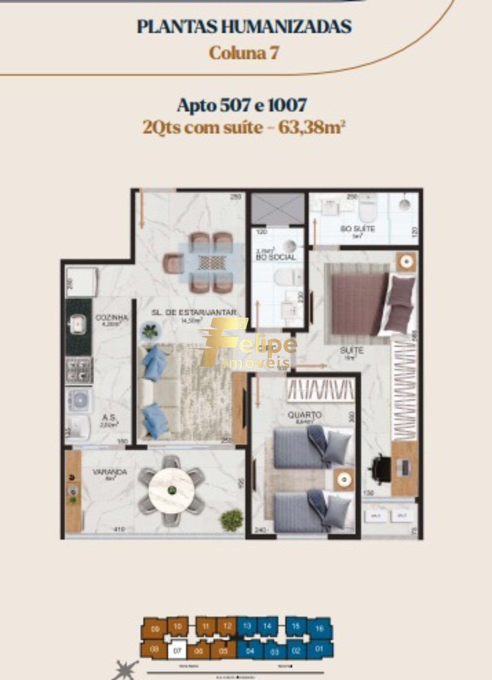 Apartamento à venda com 3 quartos, 82m² - Foto 22