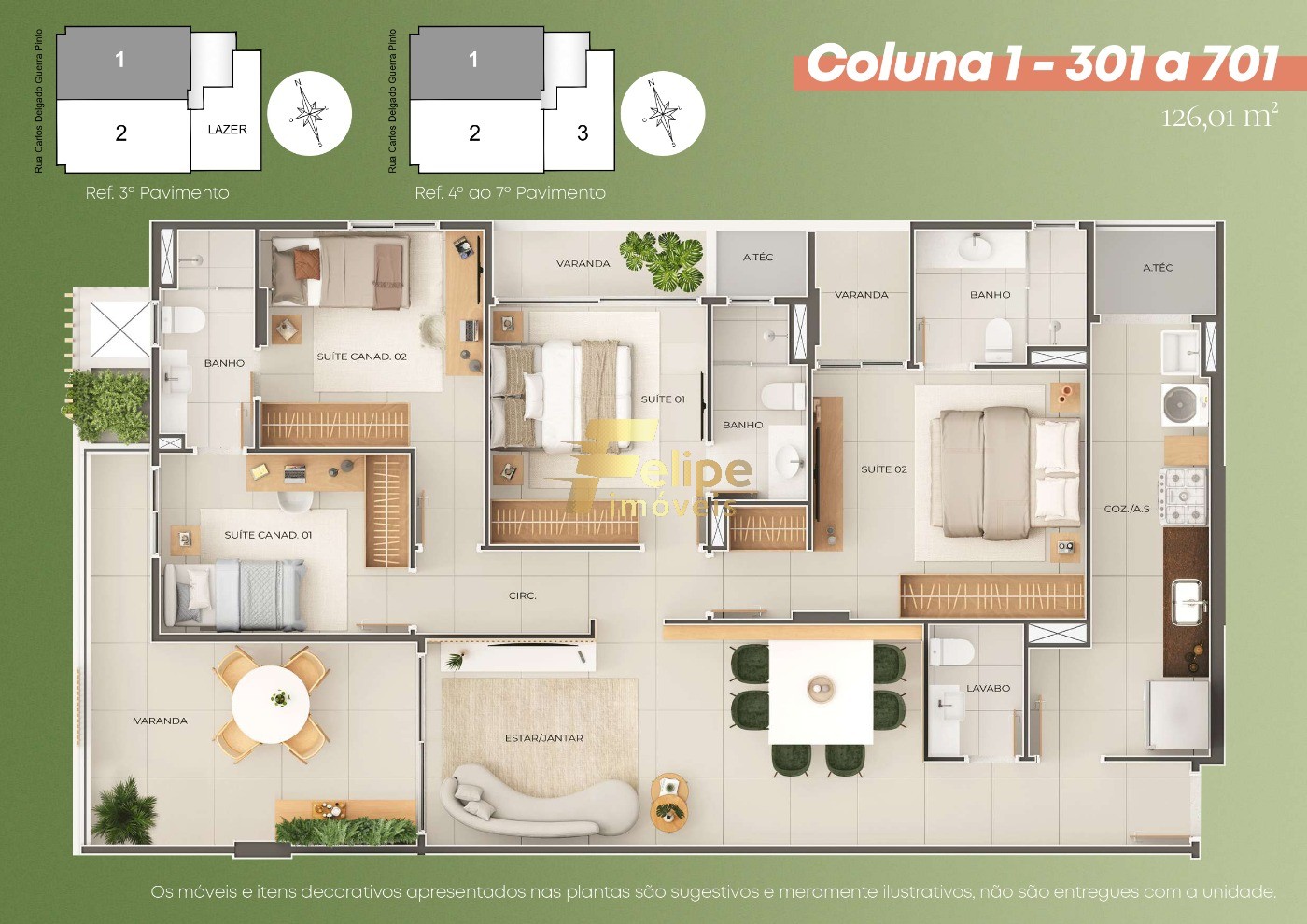 Apartamento, 4 quartos, 126 m² - Foto 14