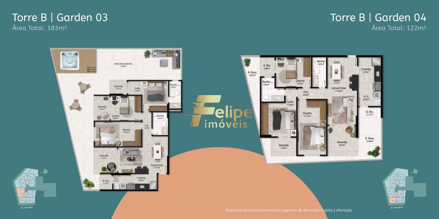 Apartamento, 3 quartos, 99 m² - Foto 9