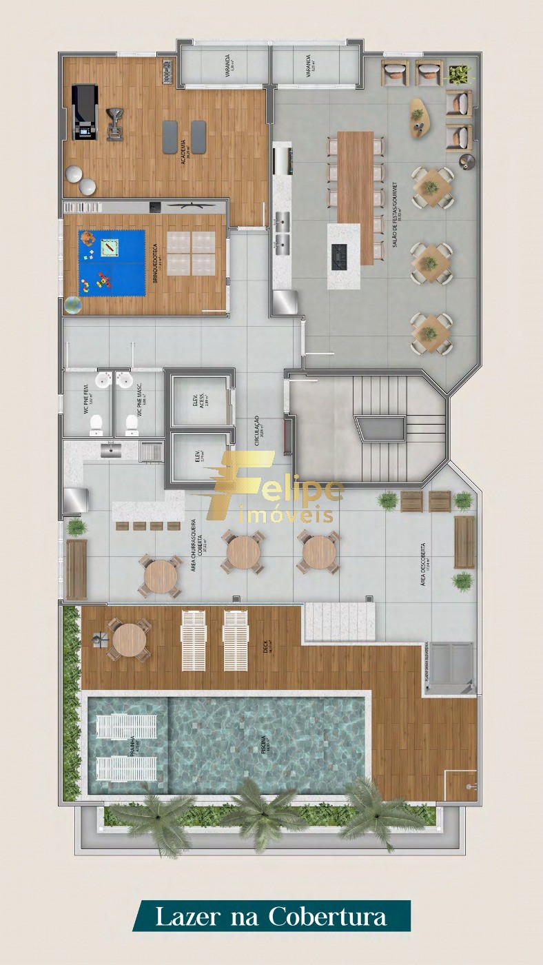 Apartamento à venda com 2 quartos, 66m² - Foto 5