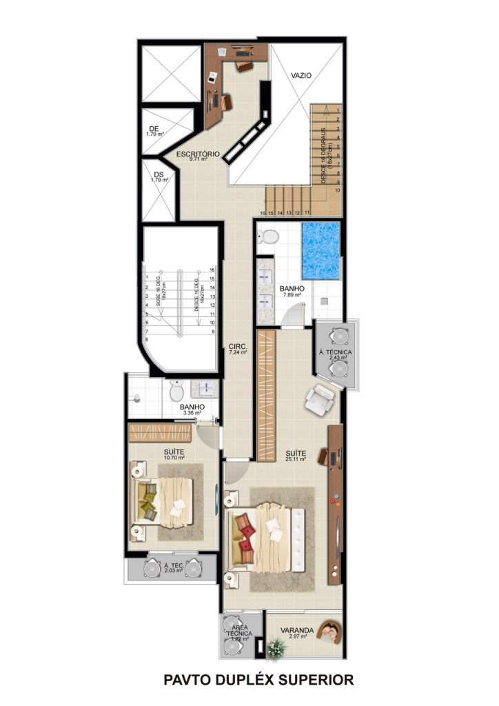 Apartamento à venda com 4 quartos, 146m² - Foto 17