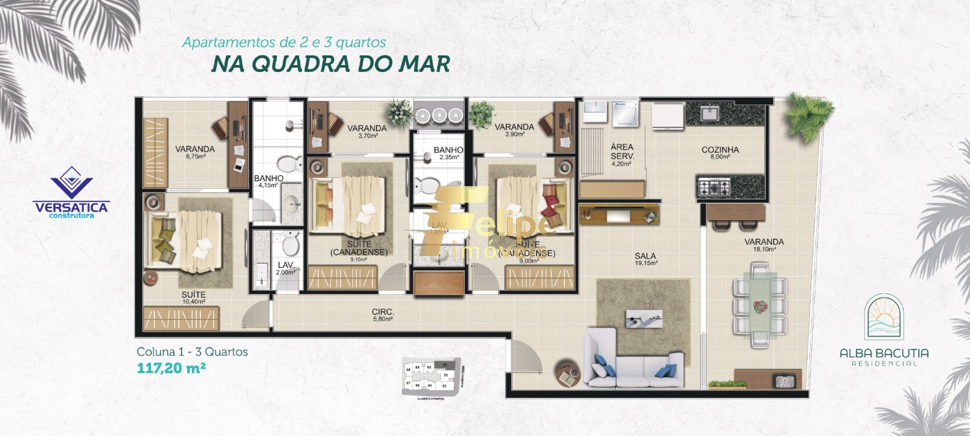 Apartamento à venda com 3 quartos, 117m² - Foto 15