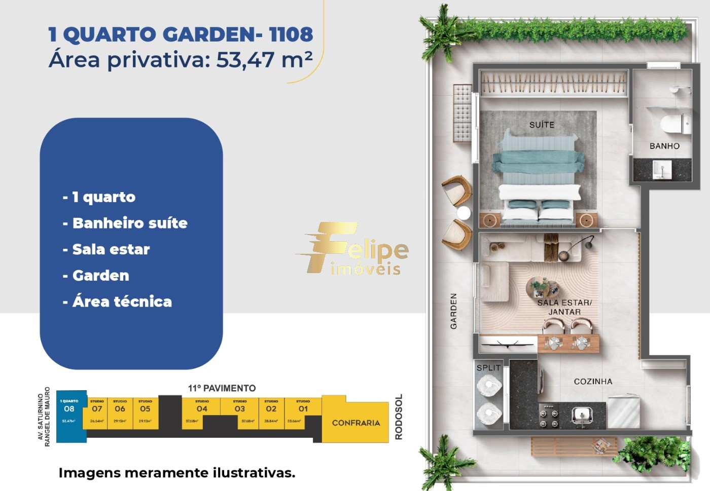 Apartamento, 1 quarto, 24 m² - Foto 18