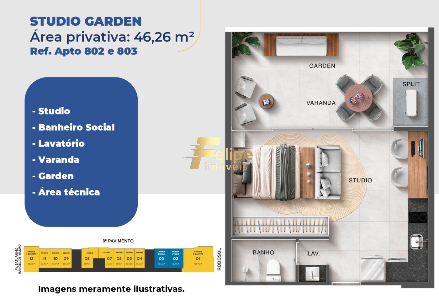 Apartamento, 1 quarto, 24 m² - Foto 16
