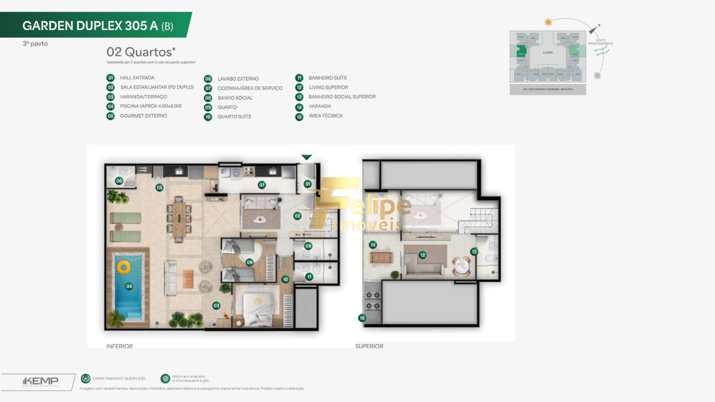 Apartamento, 2 quartos, 57 m² - Foto 31