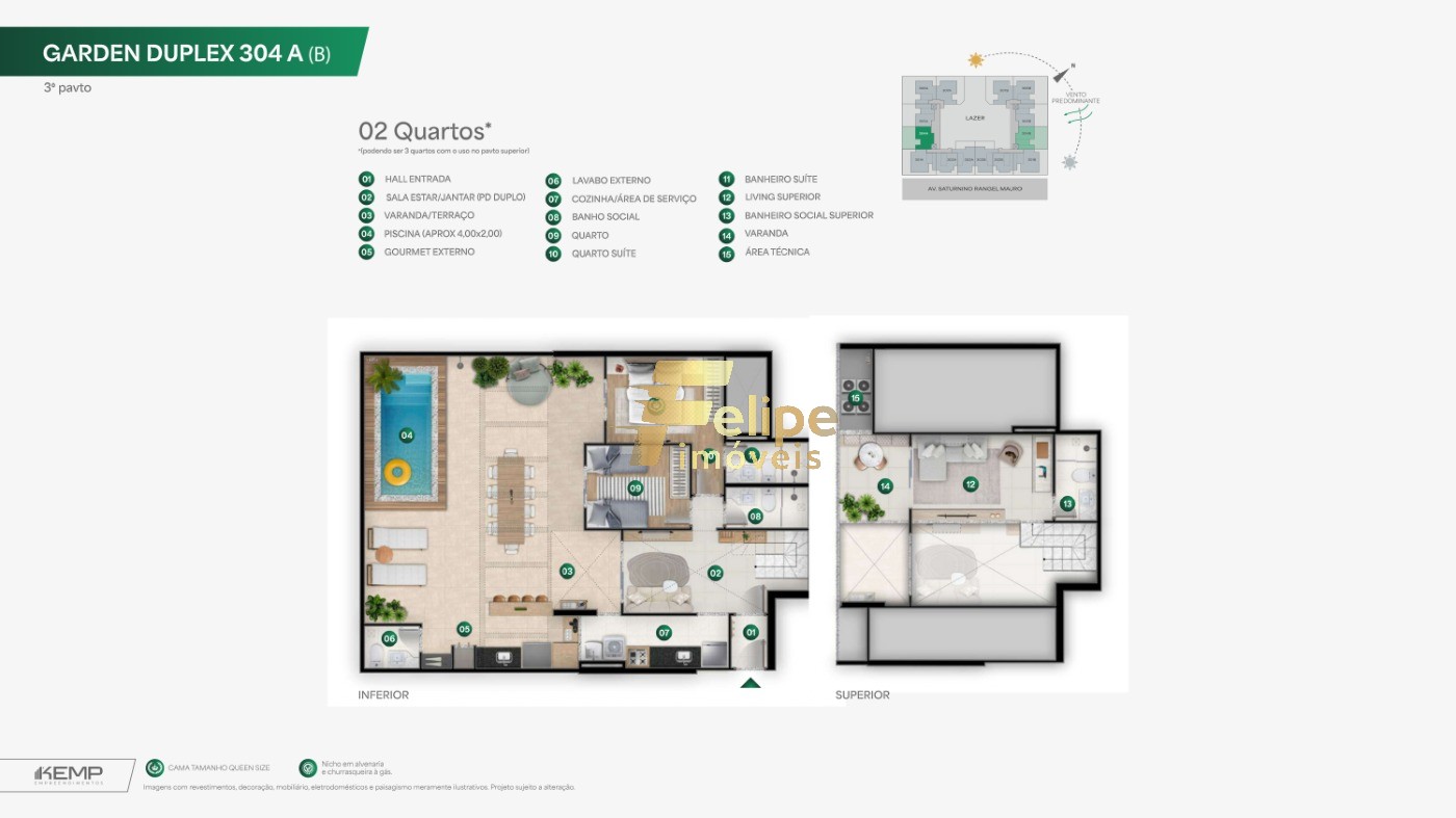 Apartamento, 2 quartos, 57 m² - Foto 30