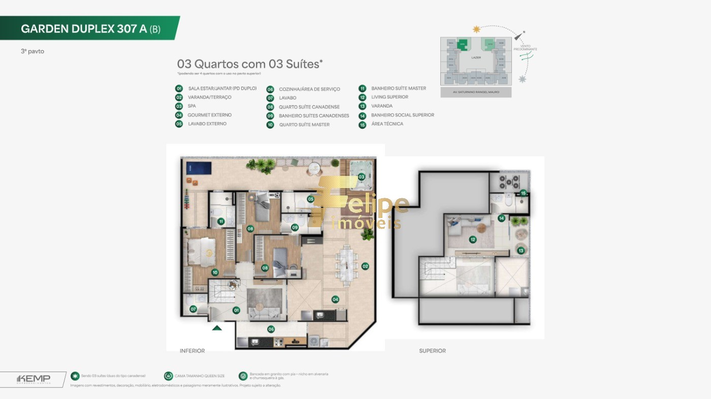 Apartamento, 3 quartos, 70 m² - Foto 34
