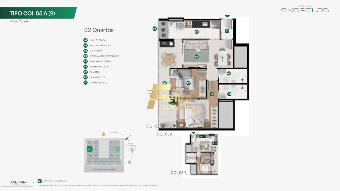 Apartamento, 2 quartos, 85 m² - Foto 42