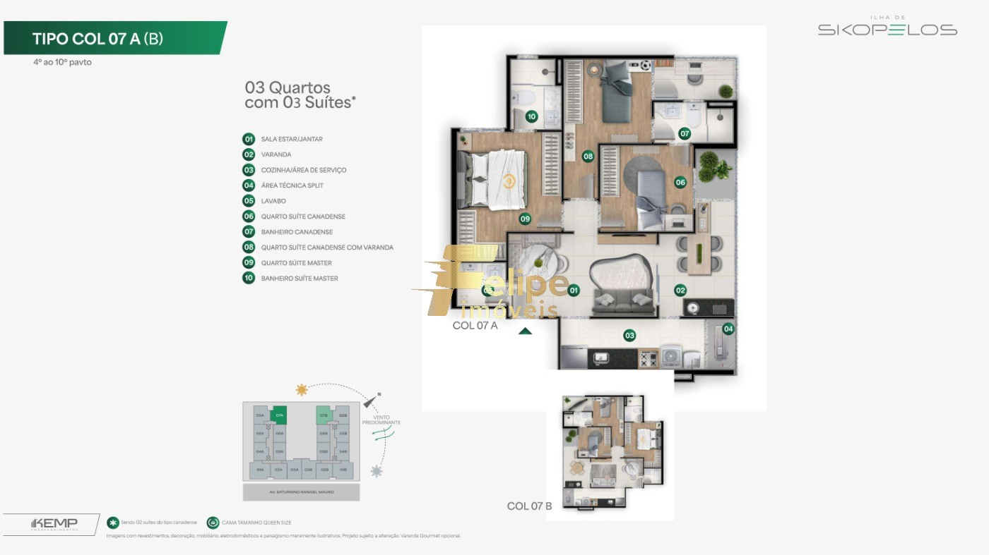 Apartamento, 2 quartos, 85 m² - Foto 49