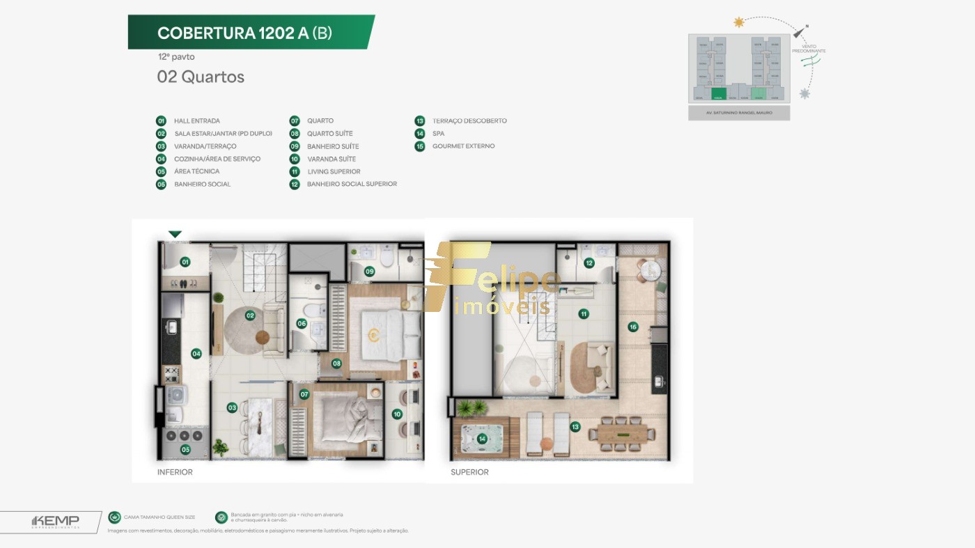 Apartamento, 2 quartos, 85 m² - Foto 55